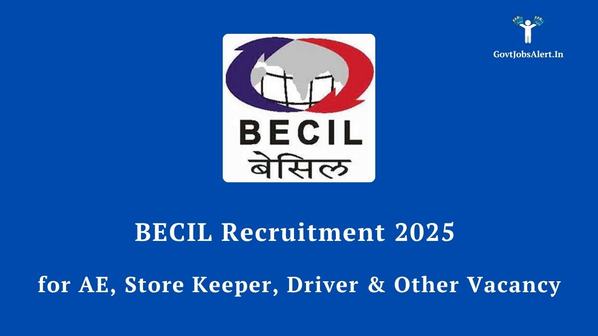 BECIL Recruitment 2025