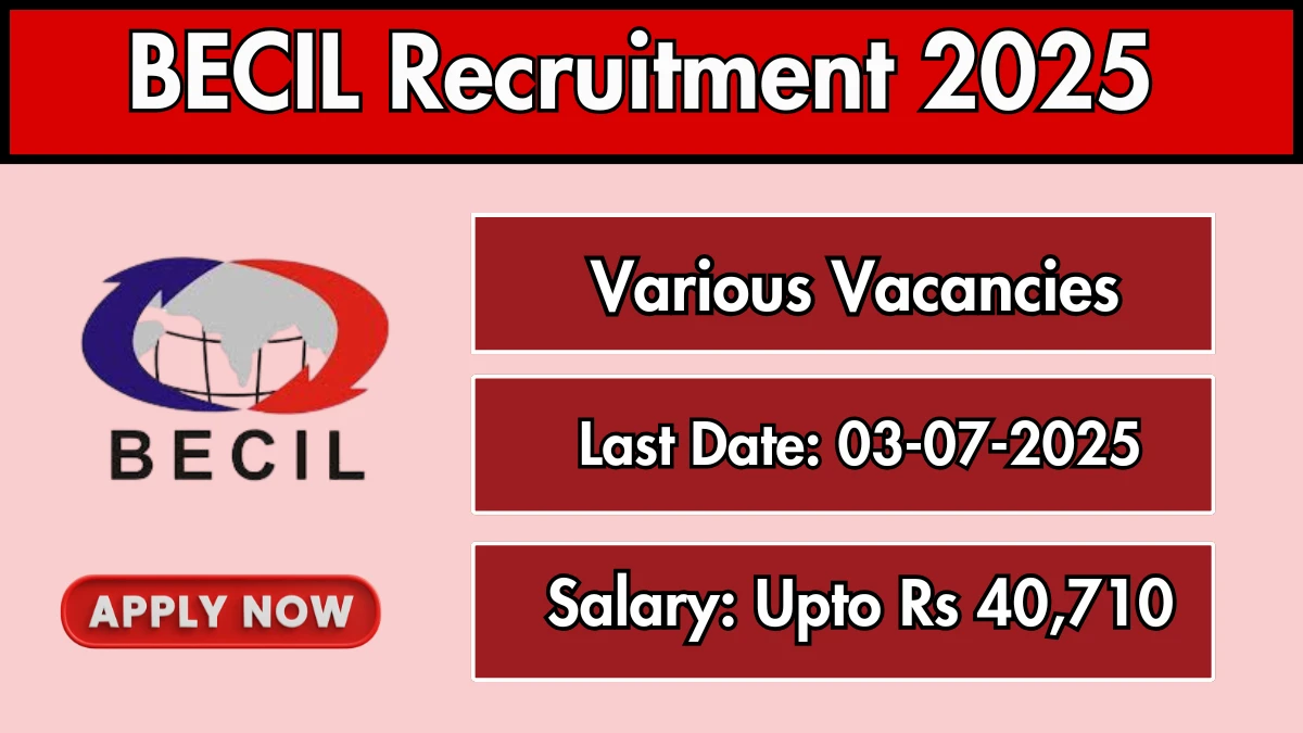 BECIL Recruitment 2025