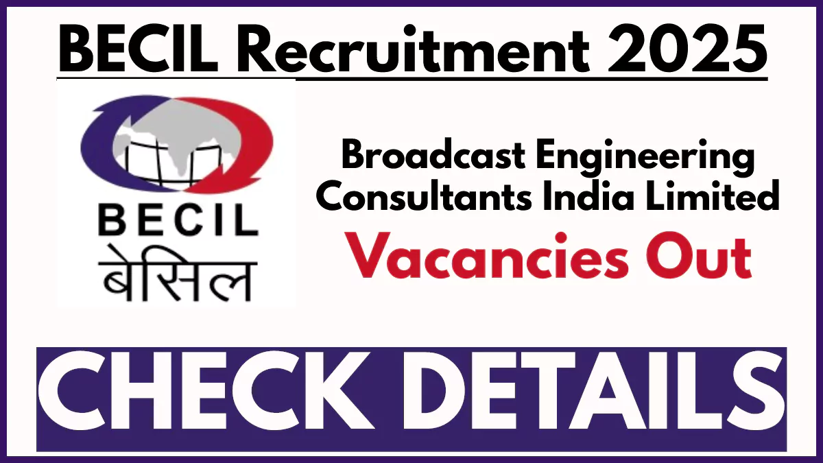 BECIL Recruitment 2025