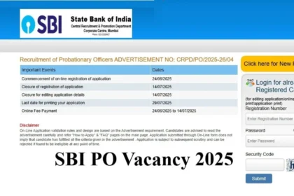 SBI PO 2025
